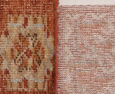 Obeetee Tuscany Evelyn 8'10"x10' Area Rug In Red