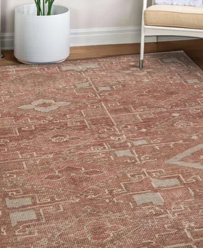 Obeetee Tuscany Zaynab 5'x8' Area Rug In Red