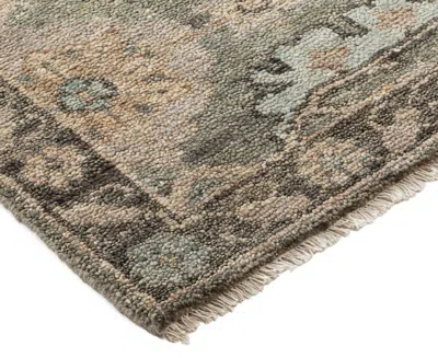 Obeetee Shirin Dahlia 5'x8' Area Rug In Gray