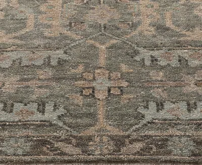 Obeetee Shirin Dahlia 5'x8' Area Rug In Gray