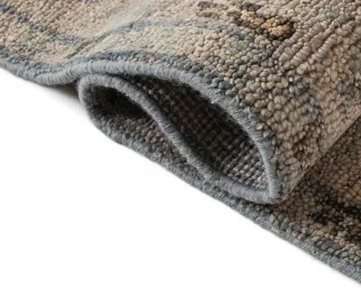 Obeetee Shirin Leif 8'9"x11'9" Area Rug In Blue