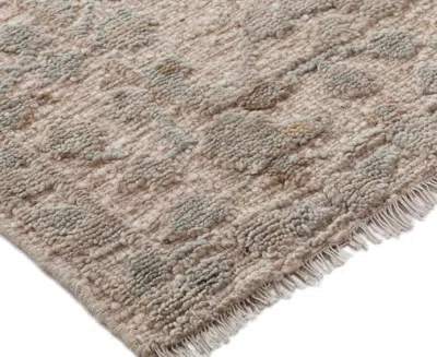Obeetee Shirin Kara 2'6"x8' Runner Area Rug In Gray