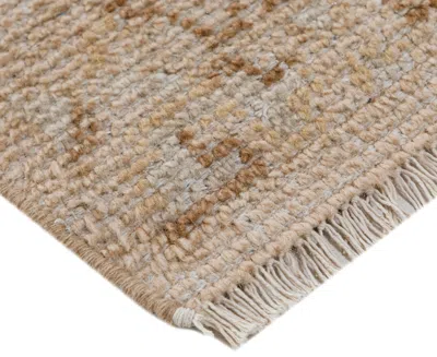 Obeetee Shirin Kara 7'9"x9'9" Area Rug In Neutral
