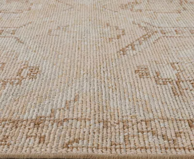 Obeetee Shirin Kara 7'9"x9'9" Area Rug In Neutral