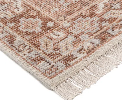 Obeetee Palace Farzana Area Rug,7'9x9'9 In Brown