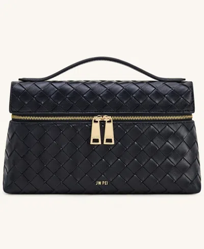Jw Pei Thea Weave Top Handle In Black