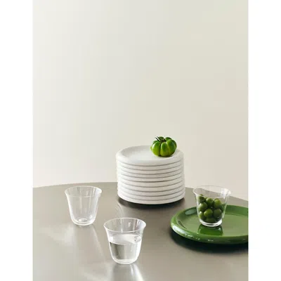 Hay Small Curve Tumbler Glasses Set Of Two In Transparent