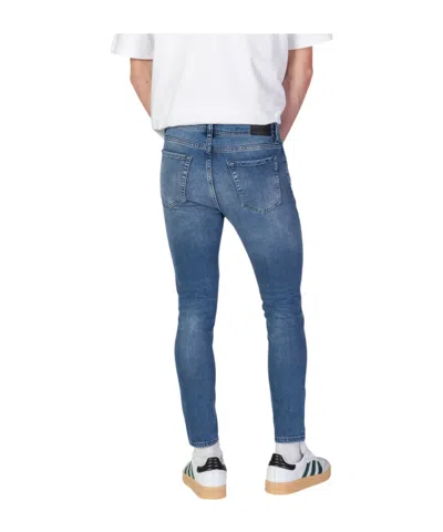 Antony Morato Blue Cotton Skinny Jeans In Blue