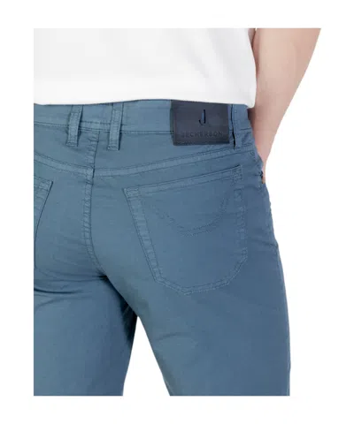 Jeckerson Belt Loop Shorts In Blue