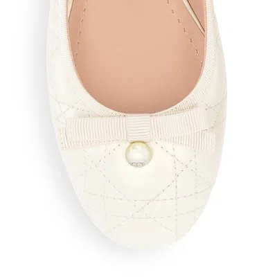 Dior Ballet Slingback Pump In White