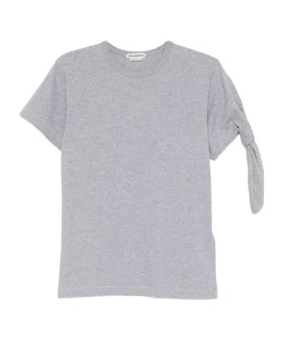 Jw Anderson Short-sleeved T-shirt In Gray