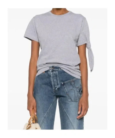Jw Anderson Short-sleeved T-shirt In Gray