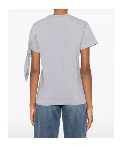 Jw Anderson Short-sleeved T-shirt In Gray
