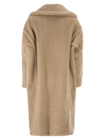 Max Mara Tedgirl Long Coat In Brown