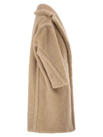 Max Mara Tedgirl Long Coat In Brown