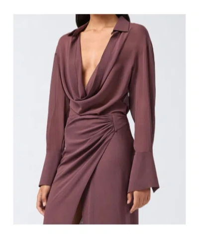 The Andamane Lilia Blouse In Purple