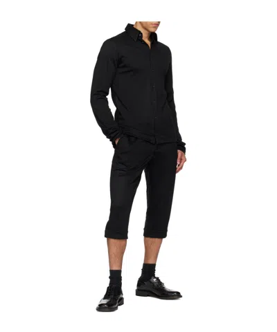 Rier Polar Wool Shirt In Black