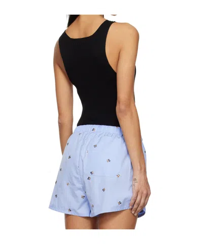 Rier Black Ribbed Tank Top In Black Silk