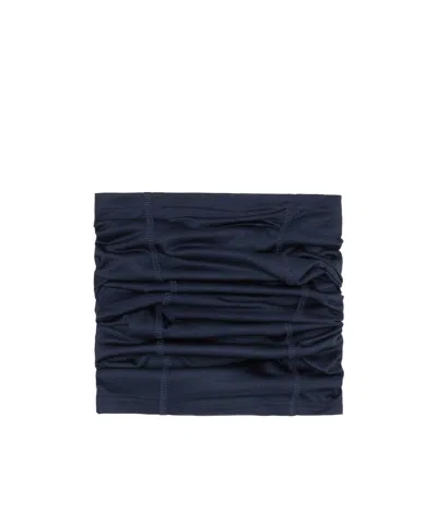 Rier Ssense Exclusive Navy Cache-cou Jersey Wool Neck Warmer In Blue