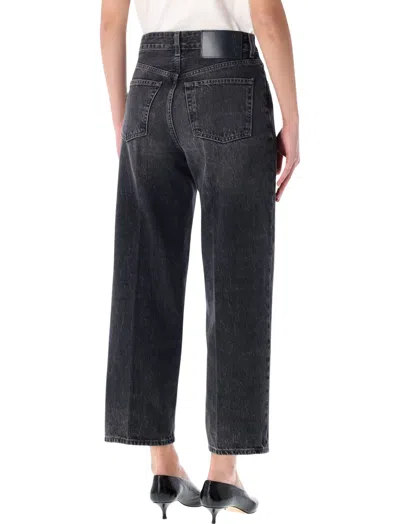 Haikure Betty Authentic Black Cropped Jeans In Black