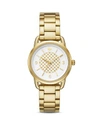 KATE SPADE Boathouse Watch, 30mm,1787900WHITE/GOLD