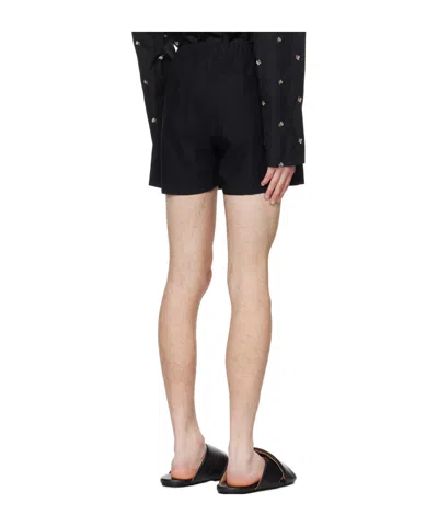 Rier Drawstring Shorts In Black