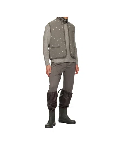 Rier Ssense Exclusive Brown Farmer Rain Boots In Black