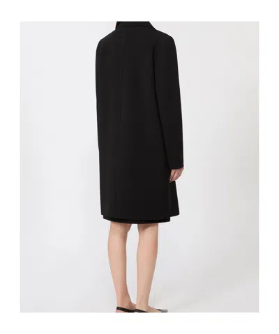 Max Mara Mid-length Coat In Black