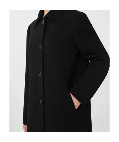 Max Mara Mid-length Coat In Black