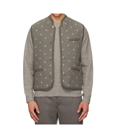 Rier Gray Walker Vest In Gray
