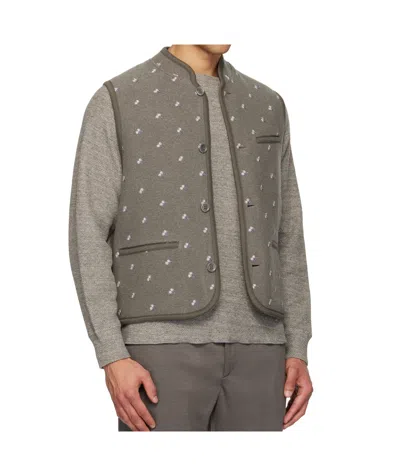 Rier Gray Walker Vest In Gray