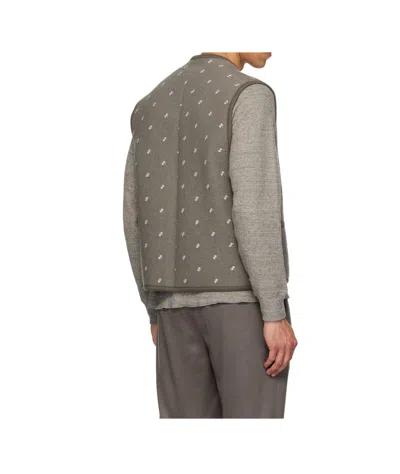 Rier Gray Walker Vest In Gray