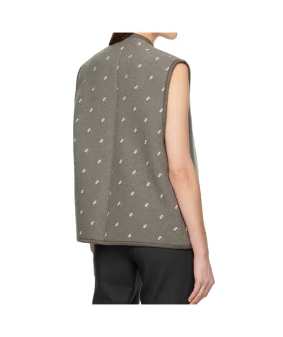 Rier Gray Walker Vest In Gray