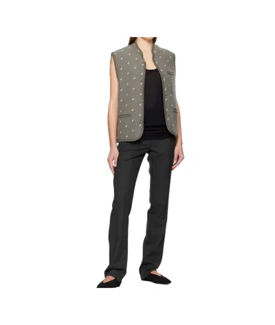 Rier Gray Walker Vest In Gray