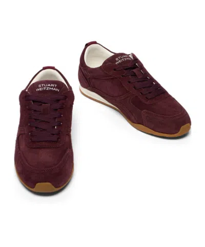 Stuart Weitzman Sw Scout Sneaker In Purple