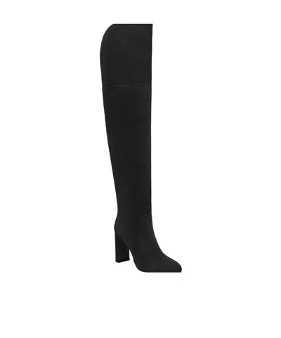 Stuart Weitzman Babette Over-the-knee Tubo 85 In Black