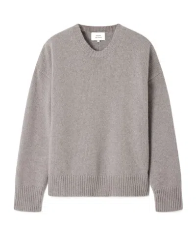 Loulou De Saison Pia Cashmere Sweater In Gray