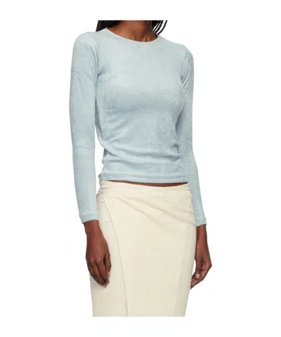 Baserange Omo Long Sleeve T-shirt In White