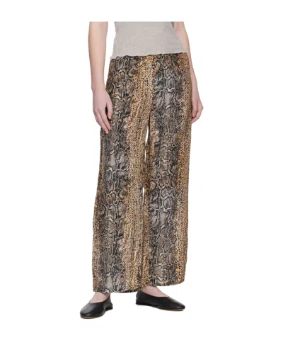 Baserange Beige Stoa Lounge Pants In Multi