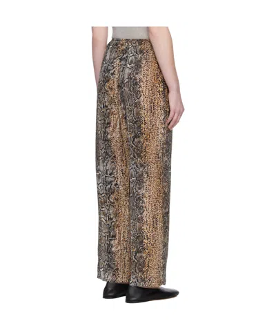 Baserange Beige Stoa Lounge Pants In Multi