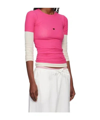 Baserange Heart T-shirt In White