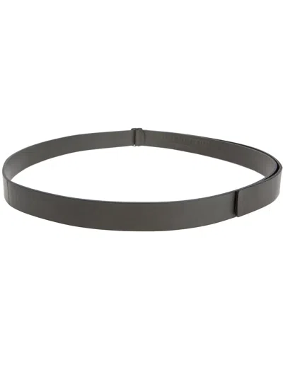 Haider Ackermann Thin Belt In Black