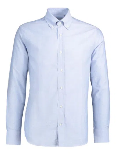 Deperlu Andy Oxford Shirt In Blue