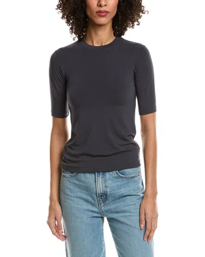 Splendid Quarter Sleeve T-shirt In Blue