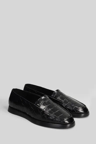 Fear Of God Loafer Loafers In Black Leather In Black