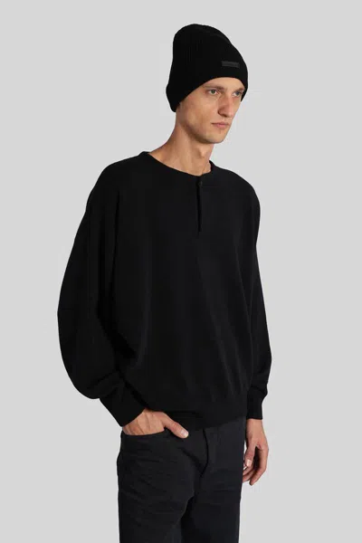 Fear Of God Knitwear In Black Wool In Black