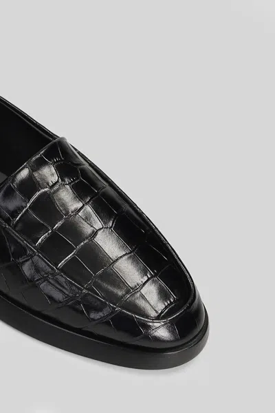 Fear Of God Loafer Loafers In Black Leather In Black