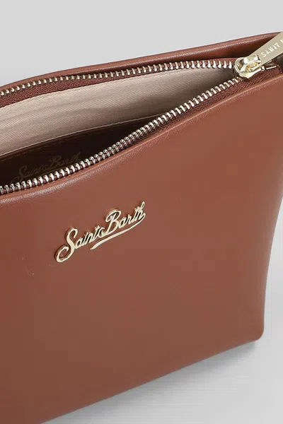 Mc2 Saint Barth Aline Bag Clutch In Brown