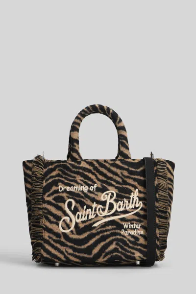 Mc2 Saint Barth Vanity Mini Felt Tote In Multi