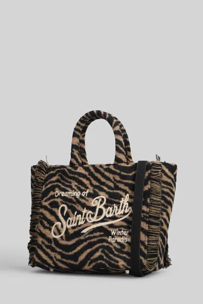 Mc2 Saint Barth Vanity Mini Felt Tote In Multi